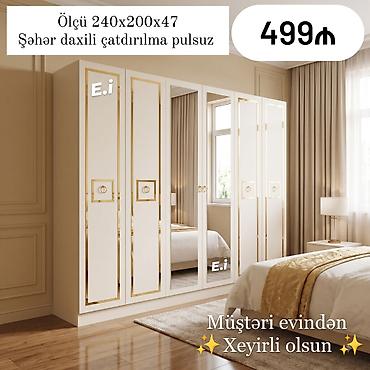 kapilar: Sifarişlə Dolab / 6 Qapılı Dolab 499Azn💥 ✔️Rəng seçimi var Şəhər — 1