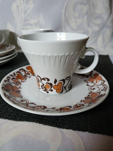 Ostali antikviteti: Solje za kafu,caj 1950g Eschenbach Bavarija,Nemacka. Solje za — 7