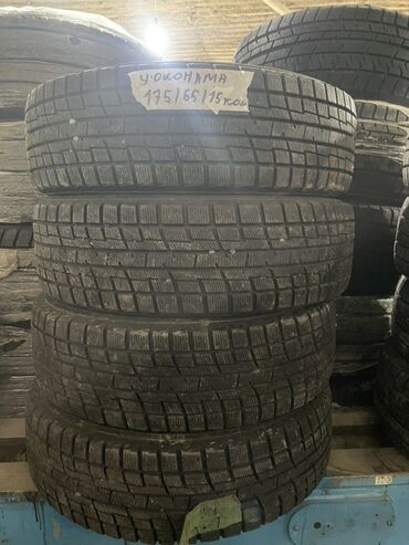 куплю автошины: Шиналар 175 / 65 / R 15, Кыш, Колдонулган, Комплект, Жеңил унаалар, Жапония, Yokohama