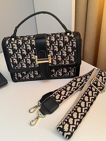 dior lady: Классическая сумка, Dior, Турция, Материал: Комбинированный материал, Жёсткая конструкция, Женские, Б/у — 2