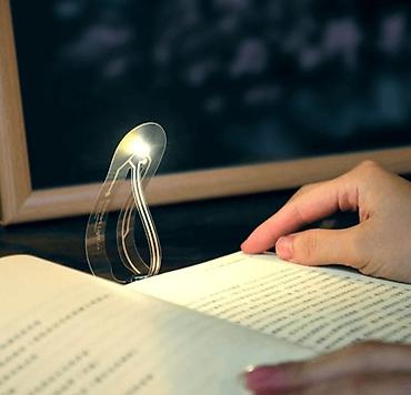 mini led: Şəffaf LED 2 Vt gücündə kitab işığı – səhifə işarəsi funksiyalı mini — 2