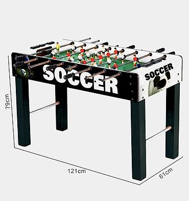 61: 🔥🔥Новый настольный футбол «Soccer» (кикер) - Габариты стола: 121 × 61 — 3