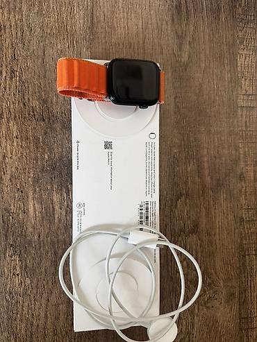 garmin forerunner 970: Apple Watch с оранжевым нейлоновым ремешком (Velcro/Loop). В — 3