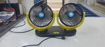 Магнитолы: Вентилятор для авто, с usb разъемом, универсальный, 3 режима скорости