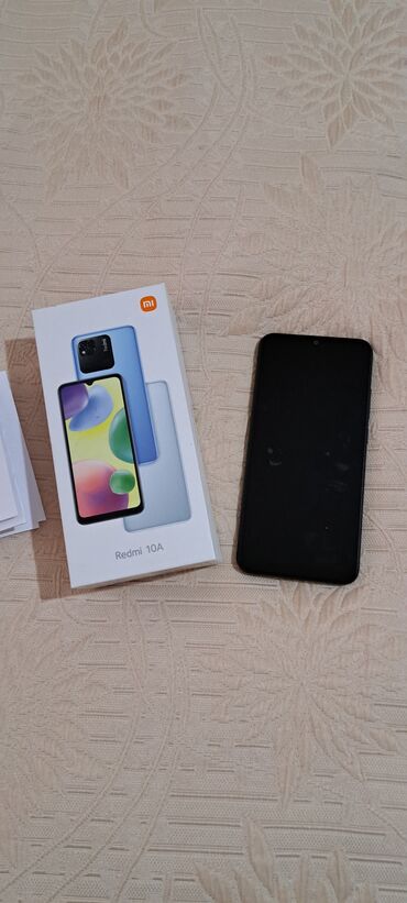телефон redmi 10: Xiaomi, Б/у, 128 ГБ, цвет - Черный