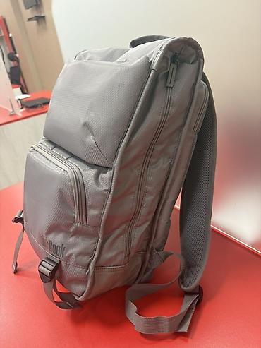 lenovo thinkbook: Lenovo ThinkBook boz rəngli bel çantası - Noutbuk üçün xüsusi — 1