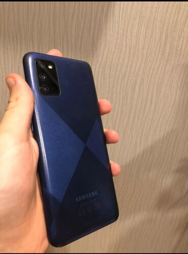 samsung telefon ucuz: Samsung Galaxy A03s, 32 GB, rəng - Qara, Zəmanət, Sensor, İki sim kartlı