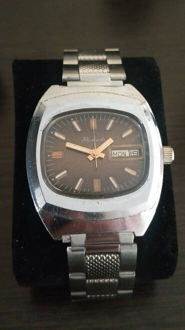 куплю швейцарские часы: Раритет! Часы "РАКЕТА" СССР 70х годов механические рабочие в отличном