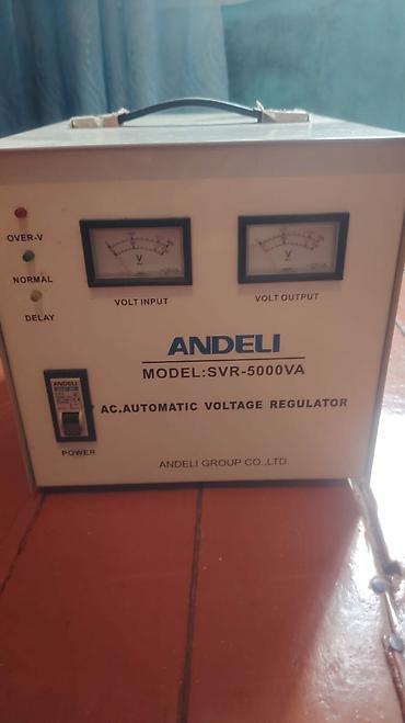 baklar və cənlər: ANDELI SVR-5000VA – Avtomatik Gərginlik Tənzimləyicisi - Brend — 1