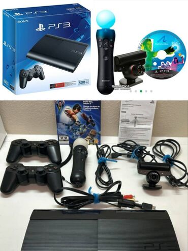 sony playstation 4 бишкек цена: Срочно! PlayStation Syper Slim 500GB + PlayStation Move домашняя