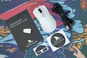 игровая мышь: Игровая Беспроводная мышь Motospeed Darmoshark N3 M3,2.4g, Bluetooth