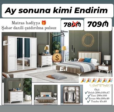 Qab-qacaq və mətbəx ləvazimatları: Yataq desti