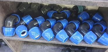 Муфты для соединения труб: Компрессионные фитинги TEBO technics для ПНД труб. В ассортименте — 4