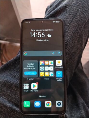 Honor: Honor X8a, 128 GB, rəng - Qara, Barmaq izi, Face ID