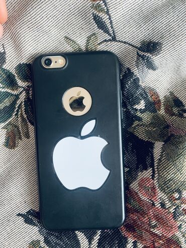 Apple iPhone: IPhone 6, Б/у, 64 ГБ, Чехол, 100 %