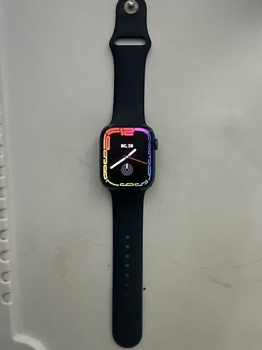 apple watch 7 series: Apple Watch 7- 45мм, темно синего цвета оригинал, Состояние — 2
