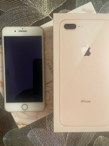 iphone 7 plus satış: IPhone 8 Plus, 64 GB, Rose Gold, Barmaq izi, Sənədlərlə