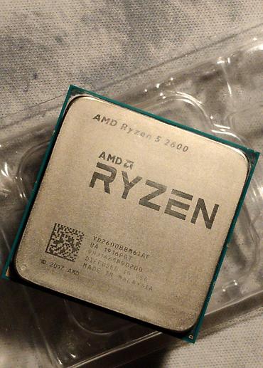 prosessor satilir: Prosessor AMD Ryzen 5 5 2600, 3-4 GHz, 6 nüvə, İşlənmiş — 1