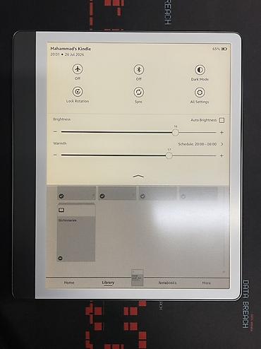 mətn pdf: Amazon Kindle Scribe 32GB (2024 Gen) + Premium Pen + Qab (Case) — 4