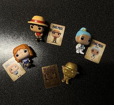 One Piece temalı mini Funko Pop fiqurlar dəsti - Personajlar: Monkey