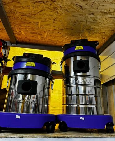 Строительные пылесосы: Пылесос 60 литр 2 моторный Оригинал Промышленный пылесос — 6