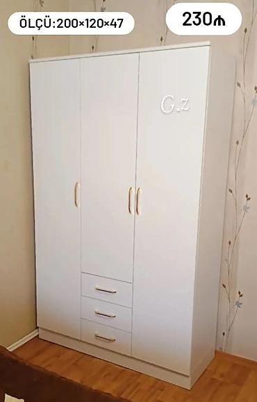 Sifarişlə mebel: Düz dolab, Yataq otağı üçün, Paltar üçün, 3 qapılı — 1