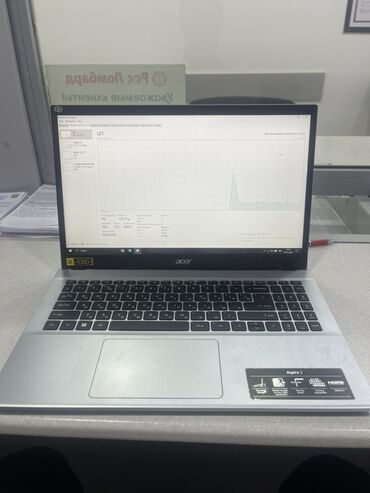 плисос ош: Ноутбук, Acer, 8 ГБ ОЗУ, Intel Core i5, 15.6 ", Б/у, Для несложных задач, память SSD