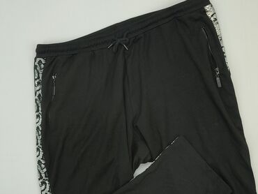 spodnie dresowe z prostą nogawką: Sweatpants, 6XL (EU 52), condition - Very good