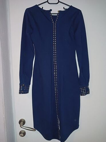 pantalone pamuk polyester: M (EU 38), bоја - Tamnoplava, Drugi stil, Dugih rukava