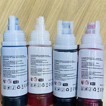 Принтеры и МФУ: Краска для принтера Epson 103, 003, 101, 001 большой набор чернил из — 14