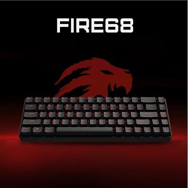 fire: Клавиатура, Проводное подключение, Размер: 65% — 5