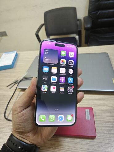 iphone 14 pro 256: IPhone 14 Pro Max, 256 GB, Deep Purple, Face ID