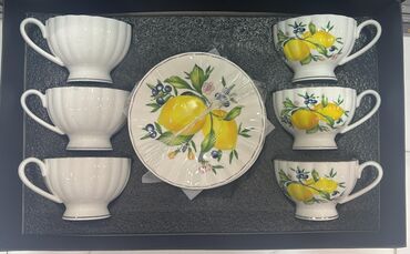 винница из дерева: Чайный набор, Керамика, 6 персон, Германия