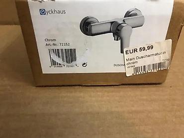 Slavine: Eyckhaus Main – zidna baterija za tuš - Jednoručna tuš baterija za — 5