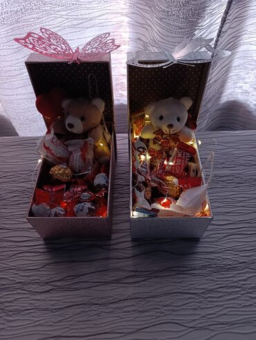 Konditorski proizvodi, slatkiši: Ručno izrađene slatke korpe/torte od čokoladica – idealne za — 16