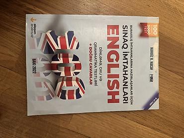 Testlər: Məhsul: “Sınaq imtahanları – English” test toplusu Xüsusiyyətlər: - — 1