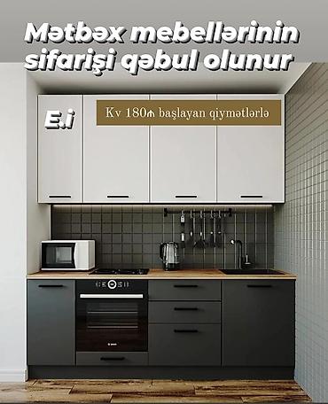 metbex mebeli membran: Mətbəx mebellərinin sifarişi qəbul olunur. - Fərdi ölçülərə uyğun — 1