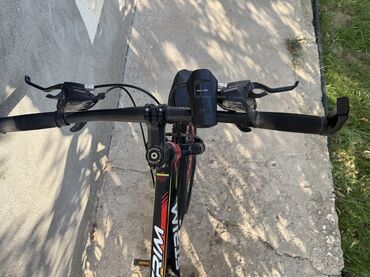 İdman velosipedləri: STIM/STRIM MTB dağ velosipedi Xüsusiyyətlər: - Alüminium/qara rəngli — 7