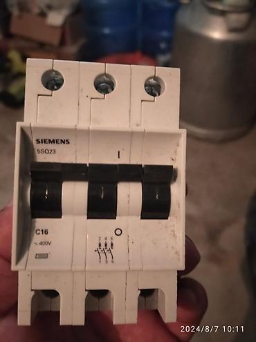 elektrik mişarı satılır: Legrand Elektrik avtomat, 3 faza, 380 Vt, Ödənişli quraşdırma, Kredit yoxdur, Zəmanətsiz, Ünvandan götürmə — 5
