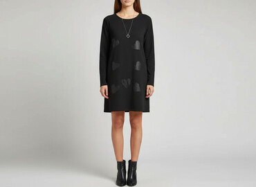 spodnie z serduszkiem: Women`s dress, size S