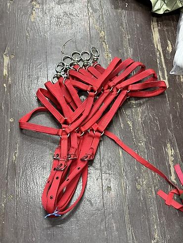 Жаңы төрөлгөн ымыркайлар үчүн товарлар: Плетённая трензельная упряжь/шлейка для лощадей Прочный — 1