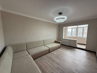 сдается комната кок жар: 4 бөлмө, 82 кв. м, 106-серия, 8 кабат, Евроремонт
