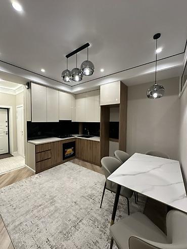 11: 2 комнаты, 50 м², Асанбай мкр Элитка, 11 этаж, Дизайнерский ремонт — 1