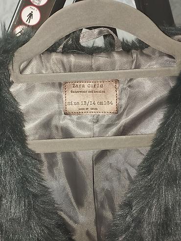Uşaq dünyası: Zara Girls süni kürk jilet - Kolleksiya: Outerwear Collection — 3