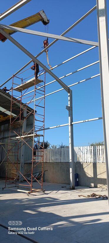 Naveslər, markizlər: Fermalar və Demir kanstruksoya işləri — 16