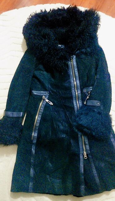 шерстяные кофты женские больших размеров: Женская тёплая шуба/дублёнка из тёмной овчины - Цвет: глубокий