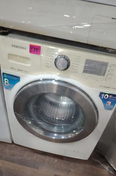 irshad electronics soyuducular: Samsung paltaryuyan maşın – ön yükləməli, 8 kq tutum. Xüsusiyyətlər — 1