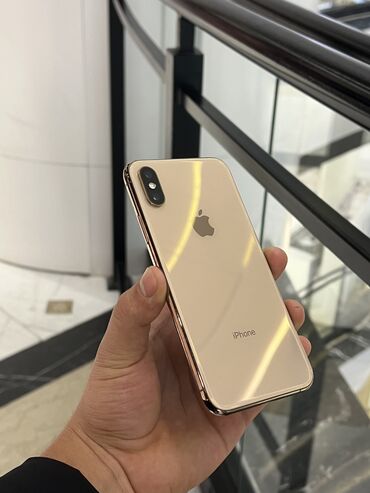 вентилятор бу: IPhone Xs, Колдонулган, 256 ГБ, Алтын