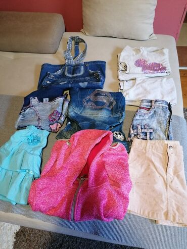 puma zimska jakna: H&M, Set: Skirt, Dress, Sweatshirt, 110-116