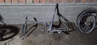 Велозапчасти: Набор велосипедов и запчастей - Складной городской велосипед (колеса — 2